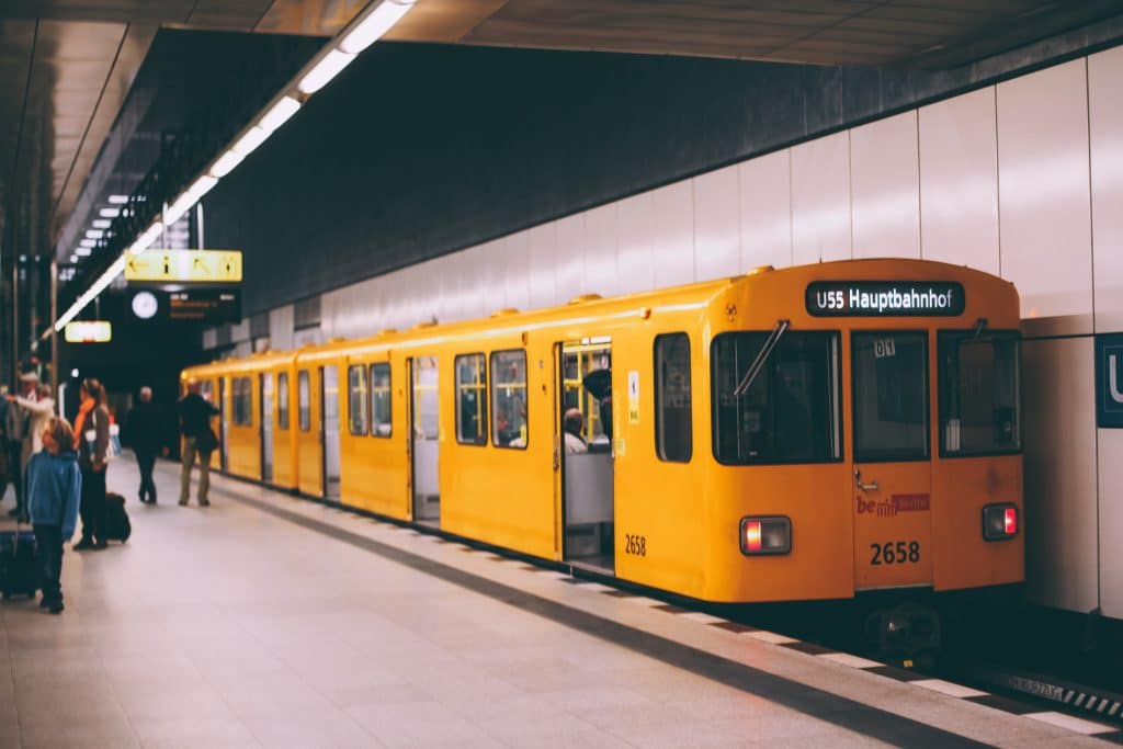 Gelbe U-Bahn